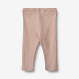 Wheat Main Sæt Af To Rib Leggings Jules Legging 2487 rose powder