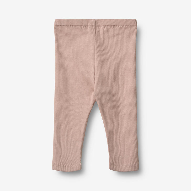 Wheat Main Sæt Af To Rib Leggings Jules Legging 2487 rose powder