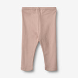 Wheat Main Sæt Af To Rib Leggings Jules Legging 3118 eggplant