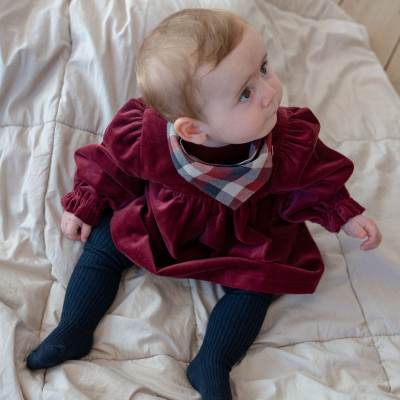 Wheat Main Sæt Af To Savlesmække Eden Accessories 9588 red blue check