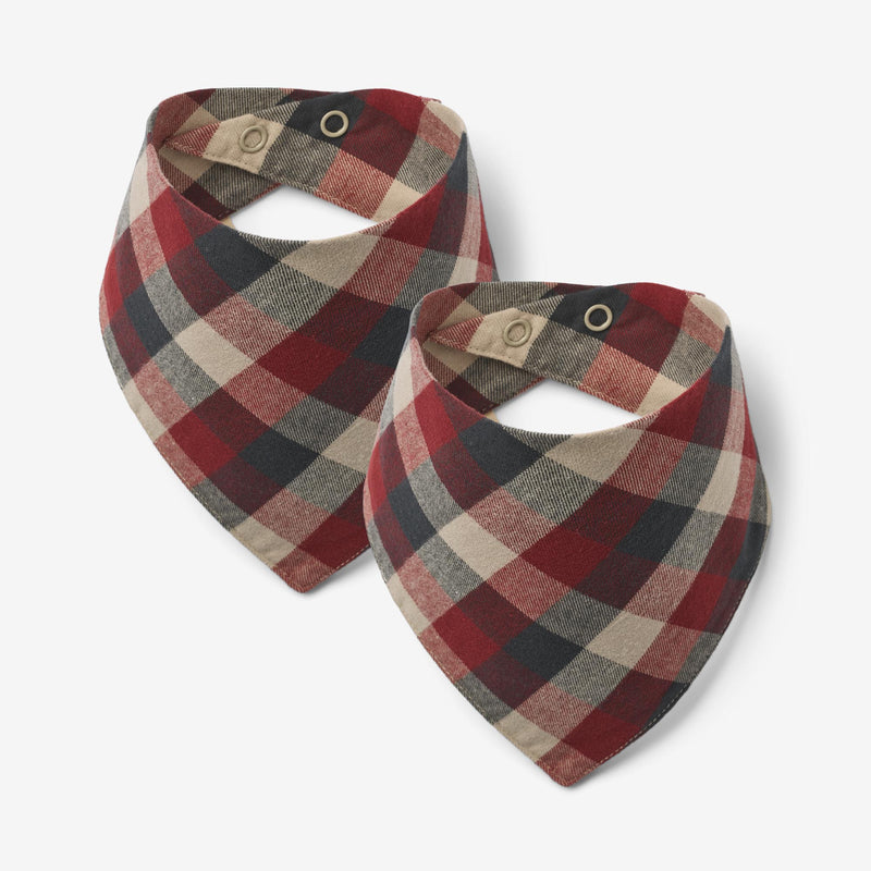 Wheat Main Sæt Af To Savlesmække Eden Accessories 9588 red blue check