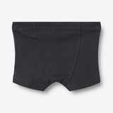Wheat Main Sæt af 2 Boxershorts Louis Underwear 9432 navy rib stripe