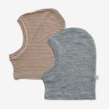 Wheat Wool Sæt af 2 Elefanthuer Kim Accessories 9578 wood stripe