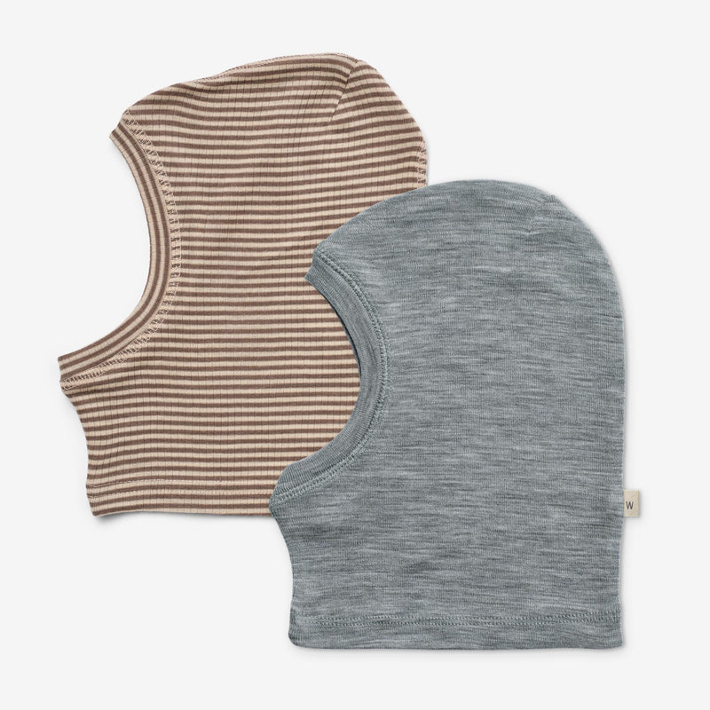 Wheat Wool Sæt af 2 Elefanthuer Kim Accessories 9578 wood stripe