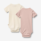 Wheat Main Sæt af 2 Kortærmet Body Maren Body 2487 rose powder