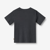Wheat Main Sæt af 2 Kortærmet Rib T-shirts Fabian T-Shirt 1432 navy