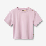 Wheat Main Sæt af 2 Kortærmet T-shirt Ella T-Shirt 9876 magenta heart flowers