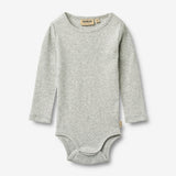 Wheat Main Sæt af 2 Langærmet Rib Body Spencer Body 2703 summer sky