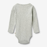 Wheat Main Sæt af 2 Langærmet Rib Body Spencer Body 2703 summer sky