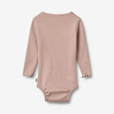 Wheat Main Sæt af 2 Langærmet Body Regitze Body 2487 rose powder