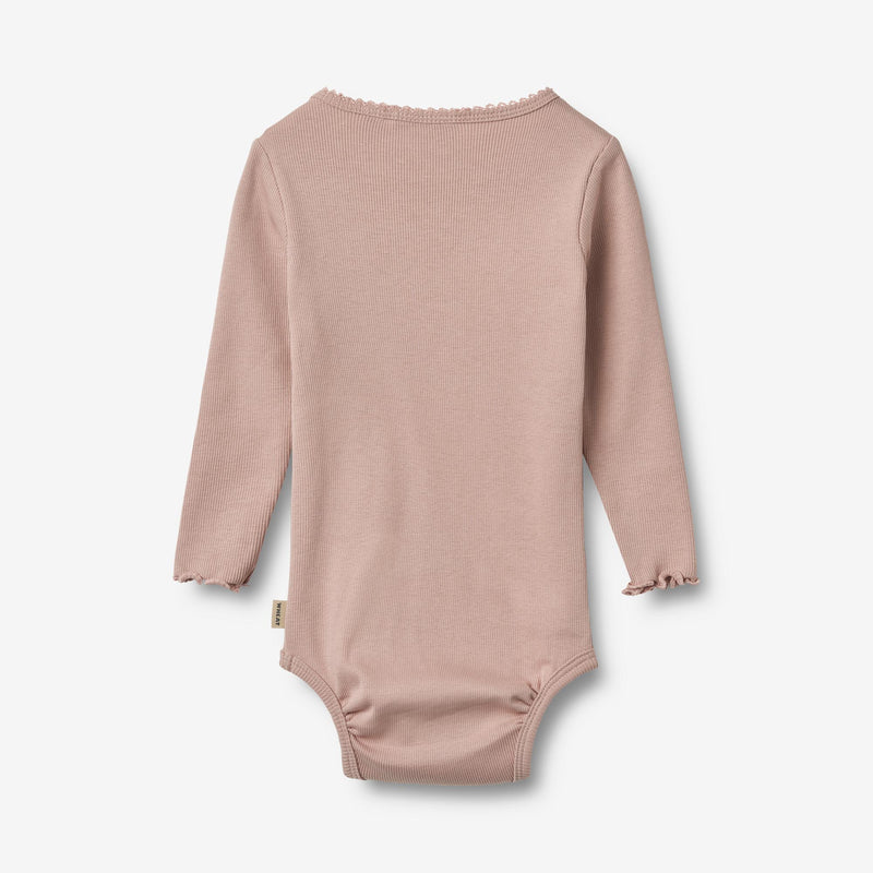 Wheat Main Sæt af 2 Langærmet Body Regitze Body 2487 rose powder