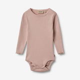 Wheat Main Sæt af 2 Langærmet Body Regitze Body 2487 rose powder