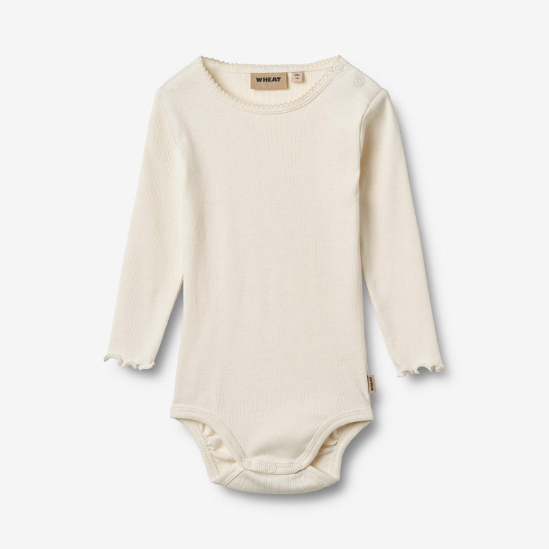Wheat Main Sæt af 2 Langærmet Body Regitze Body 2487 rose powder