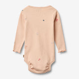 Wheat Main Sæt af 2 Langærmet Body Regitze Body 2475 rose flowers