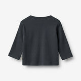Wheat Main Sæt af 2 Langærmet T-shirts Milo T-Shirt 1432 navy