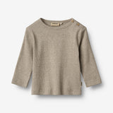 Wheat Main Sæt af 2 Langærmet T-shirts Milo T-Shirt 1432 navy