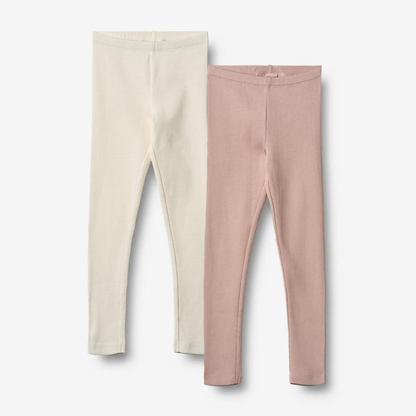Wheat Main Sæt af 2 Leggings Jules Legging 2487 rose powder