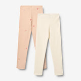 Wheat Main Sæt af 2 Leggings Jules Legging 2475 rose flowers