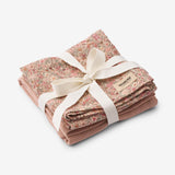 Wheat Main Sæt af 2 Muslin Stofbleer Kaya Accessories 2032 rose dust