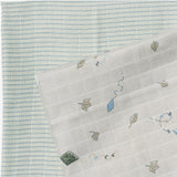 Wheat Main Sæt af 2 Muslin Stofbleer Kaya Accessories 9036 mellow sky kites