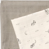 Wheat Main Sæt af 2 Muslin Stofbleer Kaya Accessories 9770 dreaming mouse
