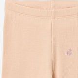 Wheat Main Sæt af 2 Rib Leggings Jules Legging 2475 rose flowers