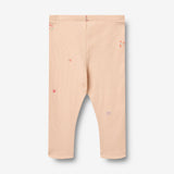 Wheat Main Sæt af 2 Rib Leggings Jules Legging 2475 rose flowers