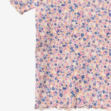 Wheat Main Sæt af 2 Rib T-shirts Alicia T-Shirt 9649 pink blue flowers