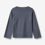 Wheat Main Sæt af 2 T-shirt Milo T-Shirt 1309 greyblue stripe