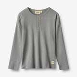 Wheat Main Sæt af 2 T-shirt Morris T-Shirt 9624 flint