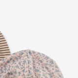 Wheat Wool Sæt af 2 Uldhuer Emo Accessories 1481 blue flowers