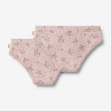 Wheat Main Sæt af 2 Underbukser Havanna Underwear 1358 lilac flowers