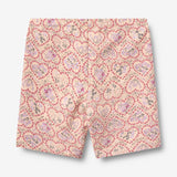 Wheat Main Sæt af 2 cykelshorts Anne Shorts 9876 magenta heart flowers