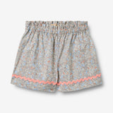 Wheat Main Sæt af Kortærmet Skjorte og Shorts Vilma Set 2650 air blue flowers