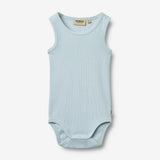 Wheat Main Sæt af To Ærmeløse Body Lasse Body 2703 summer sky