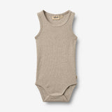 Wheat Main Sæt af To Ærmeløse Body Lasse Body 2703 summer sky
