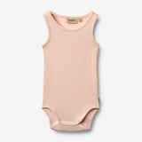 Wheat Main Sæt af To Ærmeløse Body Lasse Body 3182 ivory