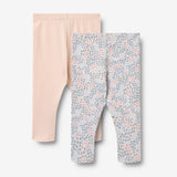 Wheat Main Sæt af To Jersey Leggings Jules Legging 2528 powder blue flowers