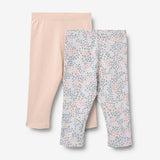 Wheat Main Sæt af To Jersey Leggings Jules Legging 2528 powder blue flowers
