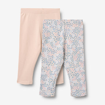 Wheat Main Sæt af To Jersey Leggings Jules Legging 2528 powder blue flowers