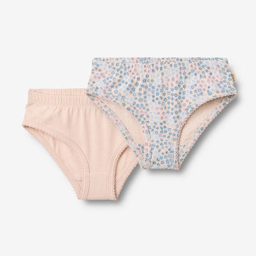 Wheat Main Sæt af To Par Underbukser Havanna Underwear 2528 powder blue flowers