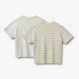Wheat Main Sæt af To T-shirts Tommy T-Shirt 9662 spring lake stripe