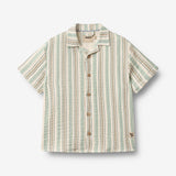 Wheat Main Sæt med Skjorte og Shorts Set 9665 summer stripe