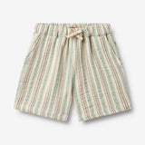 Wheat Main Sæt med Skjorte og Shorts Set 9665 summer stripe