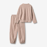 Wheat Main Sæt med Sweatshirt & Bukser Barbro Set 9616 melange rose