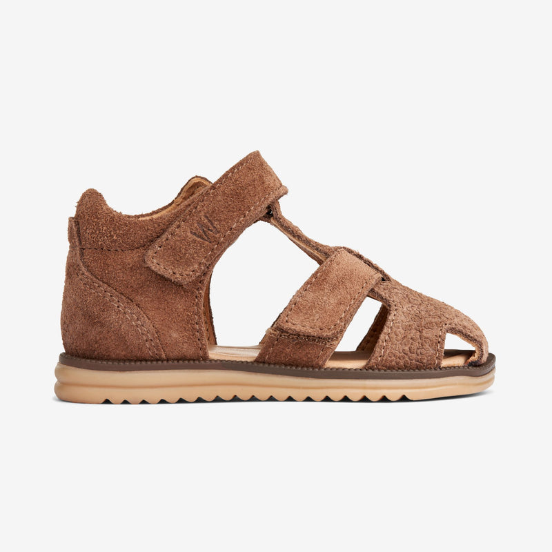 Wheat Footwear Sage Åben Sandal | Baby Prewalker Sandals 9002 cognac