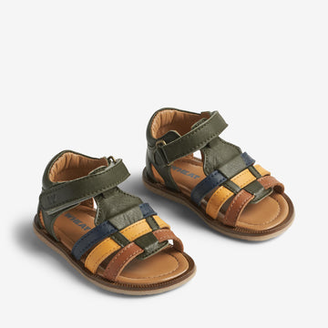 Wheat Footwear Sandal Brai Prewalker Sandals 4140 green