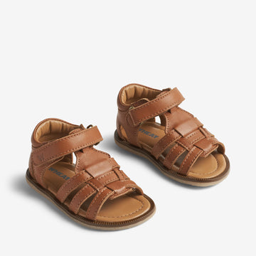 Wheat Footwear Sandal Brai Prewalker Sandals 9002 cognac