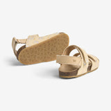 Wheat Footwear Sandal Clara Sandal 9632 barely apricot flowers
