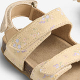 Wheat Footwear Sandal Clara Sandal 9632 barely apricot flowers